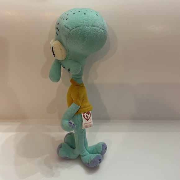Ty Squidward Tentacles 9.5" Plush Toy Nickelodeon Family Viacom 2004 - Picture 2 of 9
